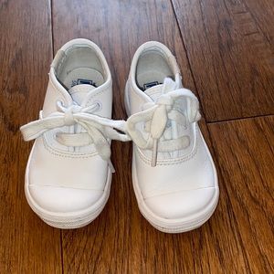 White leather Keds sz 5 in excellent condition sfpf